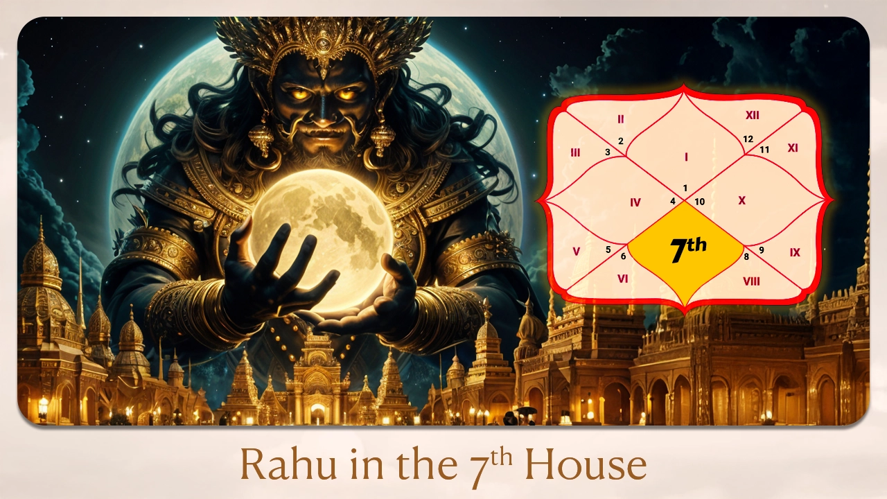 Rahu in the 7th House 